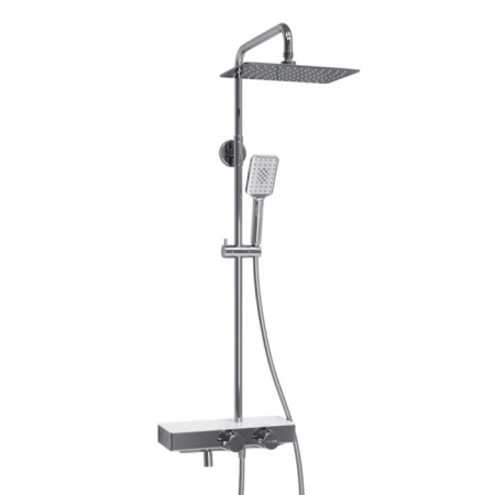 The shower system wasserkraft a113.069.126.ch Thermo, tropical shower, thermostat, chrome