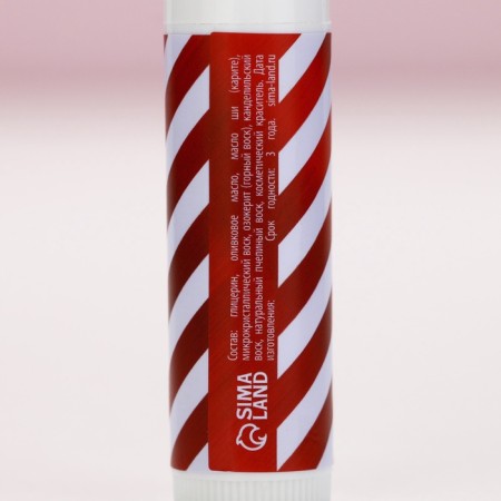 Gift set of cosmetics "Snow Winter!", Lip balm 3 x 10 g, pure happiness-14