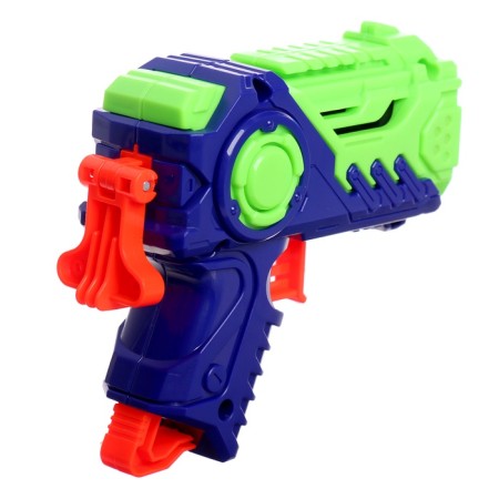 Darts with Blaster Shark, shoots soft bullets, balls and darts on Velcro-3