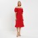 Women's dress minku: enjoy color red, rr 46