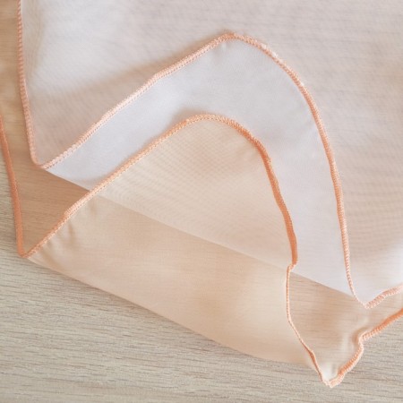 A set of curtains for the kitchen Witerra Malva 280x150cm, peach, PE100%-3
