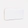 Women's wallet with lightning, white color