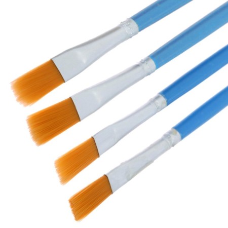 Oil paints, 12 colors, in a plastic tube, 12 ml, in a cardboard box, 4 brushes, palette-3