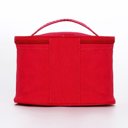 Lightning cosmetic bag, raspberry color-1