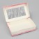 Confectionery packaging, a box with lamination "Fabric", 20 x 12 x 4 cm