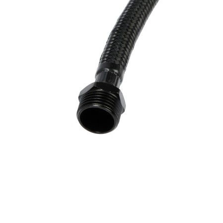 Flexible watering for water zein English, nylon, 1/2 ", tuzer nut, 60 cm, with a key, black-4