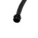 Flexible watering for water zein English, nylon, 1/2 ", tuzer nut, 60 cm, with a key, black