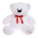 Soft toy "Bear Zakhar", white color, 85 cm