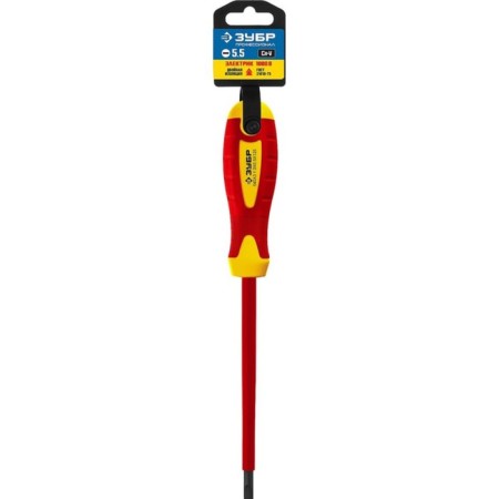 Dielectric bison screwdriver, professional, three -component handle, SL5.5 x 125mm