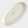 Oval shade "Lemon", 28 × 14.5 cm, white color
