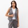Women's vest MIST: Classic Collection p. 44, gray color