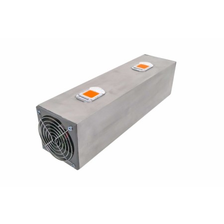 Lamp for growing 100W with a base E27, with active cooling of the LEDs of "Donobol"-1