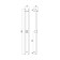 Terminus duo electric heated towel rail "Prof", 1600x114 mm, black matte