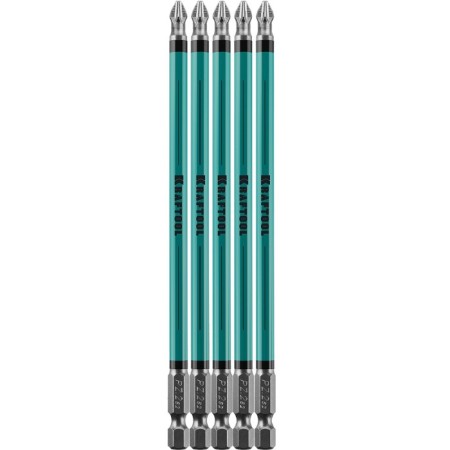 Bits Kraftool Optimum Line 26122-2-150-5, E 1/4 ", 150 mm, 5 pcs., PH2