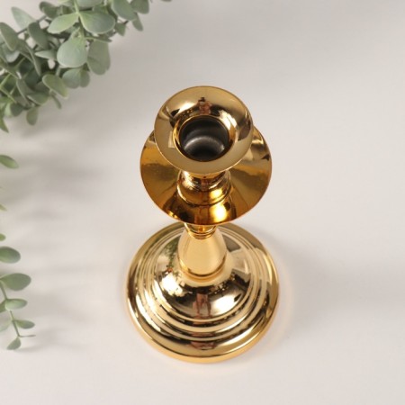 Summary metal per 1 candle "circles on water" D-2 cm 9.5x9.5x21 cm-1