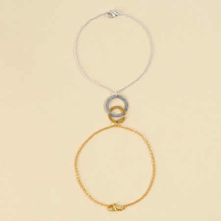 Bracelets Love Demetrines, 2 pcs, length 20 cm-5