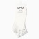 Women's socks kaftan "hearts" p. 36-39 (23-25 ​​cm), white