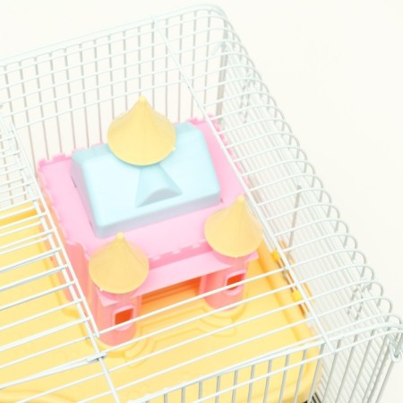 A cage for rodents "Pigzon" with a lock, 31 x 24 x 27 cm, brown-7