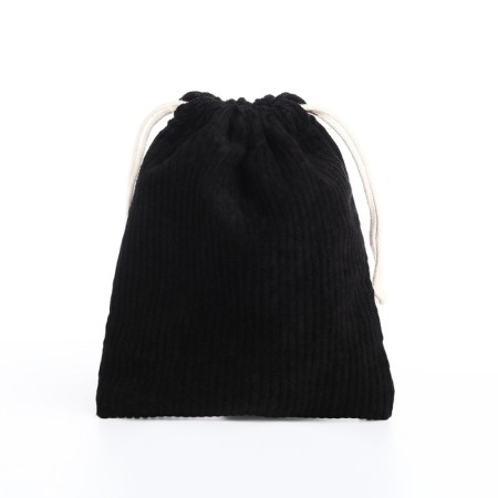 Cosmetic bag - a bag of ties, black color-1