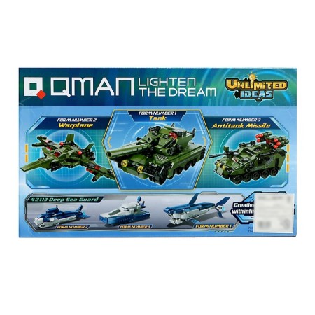 Designer Unlimited ideas "Military Technique", 3 in 1, 329 details-5