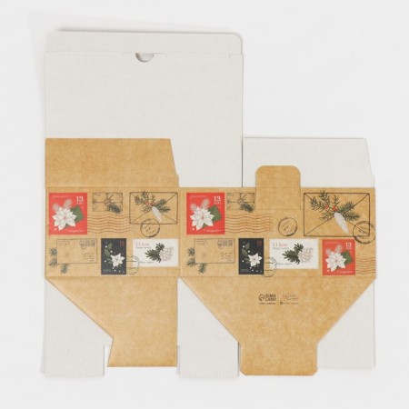 Folding box "Mail", 22 x 15 x 10 cm, new year-7