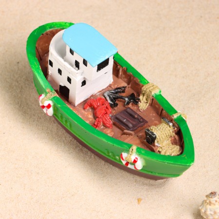 Souvenir ship "Fisherman" 13*6*5cm-1