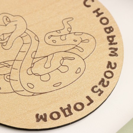 Hot "snake" stand, diameter - 9.5 cm-2