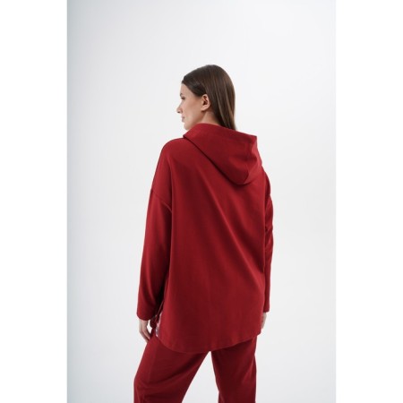 Feminine Hoods Prima Linea, size 56, burgundy color-7