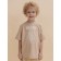 T -shirt for boys, height 122 cm, sandy color