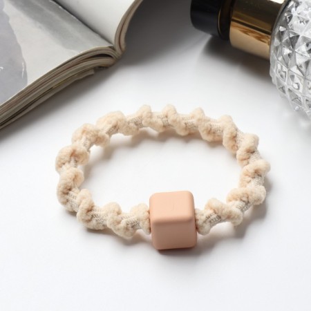 Hair elastic band "Claris" Winth Cube, 5 cm, mix