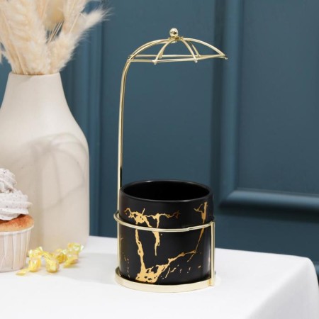 Ceramic candy "Marble. Umbrella ", 220 ml, 9 × 20 cm