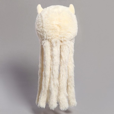 Soft toy "Medusa", 40 cm, white color-2