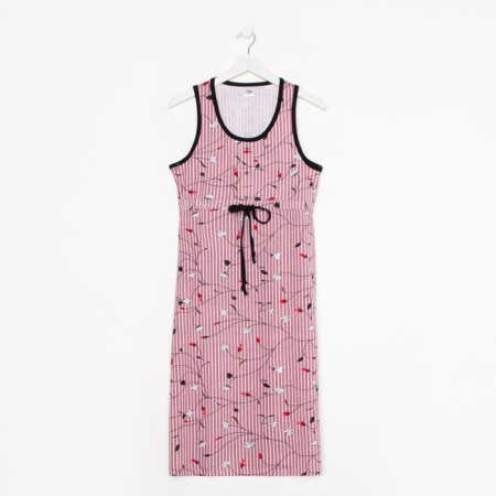 Sarafan female, pink, size 48-4
