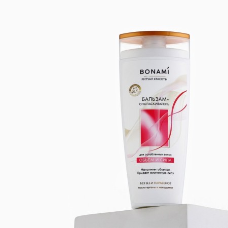 Hair balm with agrane oil and macadamia, volume and strength, 250 ml, bonami-5
