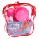 Set of dishes, winx, in a backpack