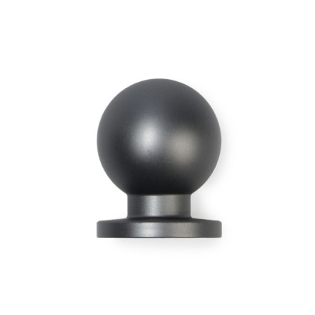 Handle button Cappio RK146, D = 20 mm, color graphite-3