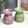 Aroma lamp ceramics "delicate flowers" mix 11x9x9 cm