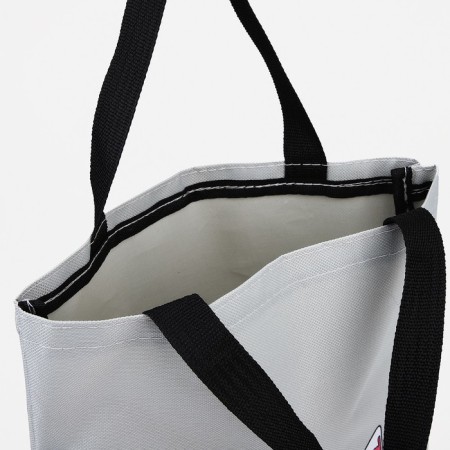 A backpack with a zipper, an outer pocket, a set of a chover, bag, color gray-7