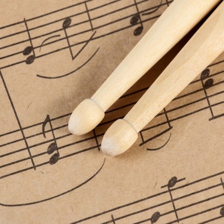 Drum sticks Music Life, 7a, maple, white-2