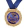 Medal in the velvet box "Best Dad", 6.3 x 7.2 cm