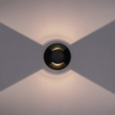 Тротуарный светильник Arte Lamp Piazza A3221IN-2BK, LED, 1 Вт, 6х6х5.5 см, 30 Лм, чёрный