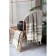 Set of Diamond towel, 480 g, size 38x68 cm, brown color- 2 pcs
