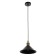 Lamp Bayerlux 1244/1bk E27 40W Black 22x22x8.5-108 cm