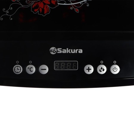 Induction tile Sakura SA-7152FS, 2000 watts, 1 burner, black-3