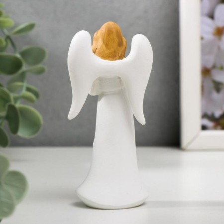 Souvenir Polystone "Angel with silver patterns on the wings" MIX 8.7x4.2x2.8 cm-3