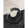 Bellya basket with handles of the shade "Modern", 30 × 58 cm, black color
