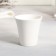 Tea couple ceramic "White Monster", a mug of 100 ml, a saucer 15x14 cm, white color