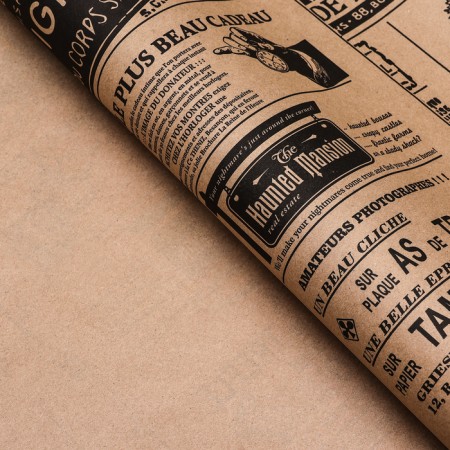 Paper packaging craft "Newspaper" 0.72 x 10 m-2