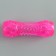 A toy-stick made of thermoplastic rubber with a drowned squeak, pink