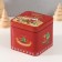 Casket Metal Square "Festive commotion" 7.5x7.5x6.5 cm